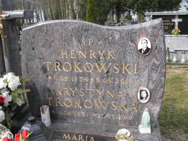 Krystyna Trokowska 1931 Wolin - Grobonet - Wyszukiwarka osób pochowanych