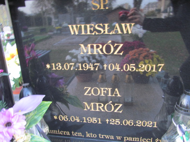 Zofia Mróz 1951 Wolin - Grobonet - Wyszukiwarka osób pochowanych