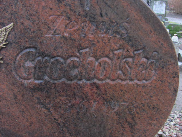 Zenon Grocholski 1973 Wolin - Grobonet - Wyszukiwarka osób pochowanych