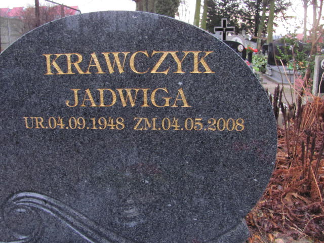 Jadwiga Krawczyk 1948 Wolin - Grobonet - Wyszukiwarka osób pochowanych