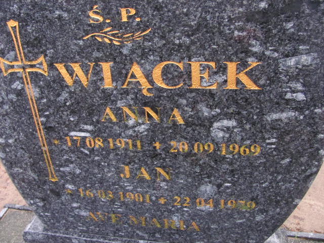 Mieczysław Wiącek 1940 Wolin - Grobonet - Wyszukiwarka osób pochowanych