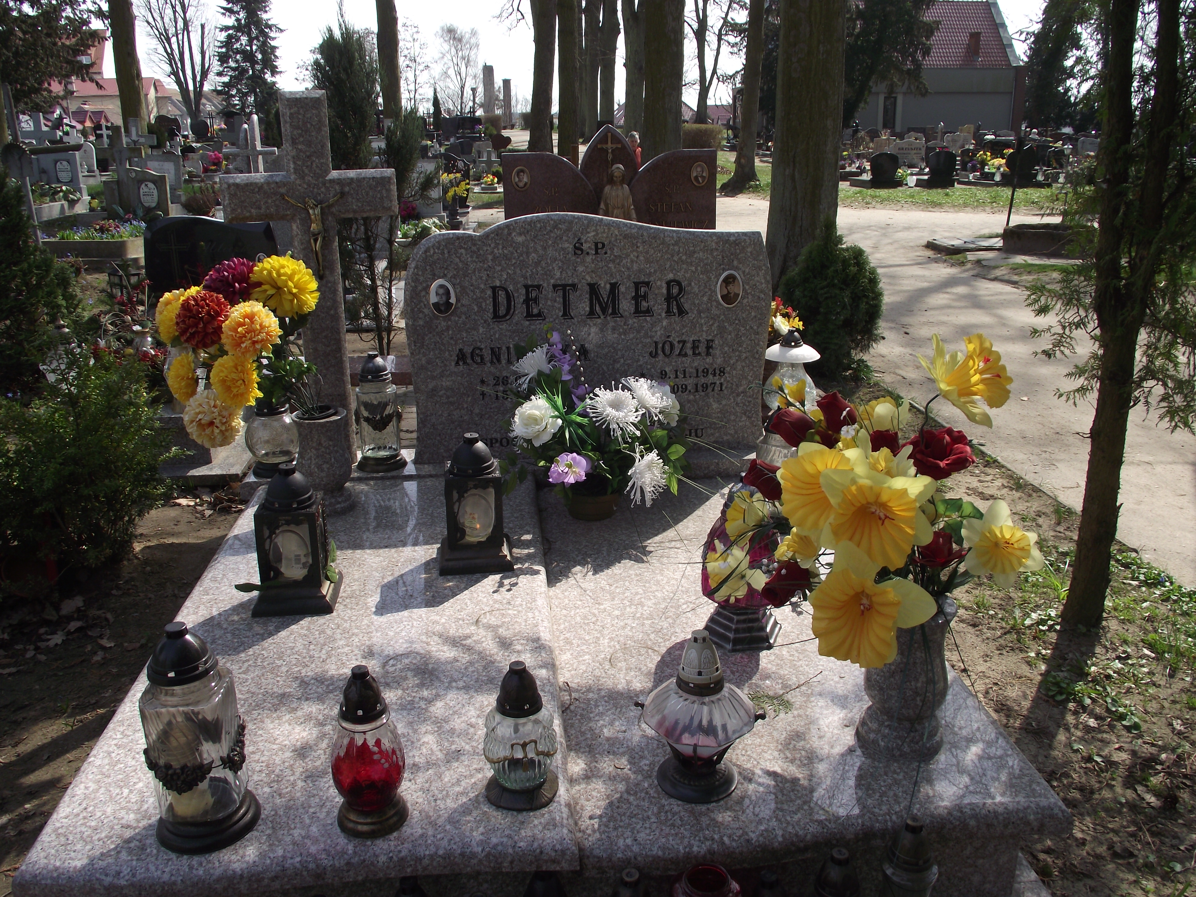 Grób Agnieszka Detmer
