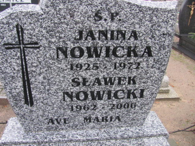 Janina Nowicka 1925 Wolin - Grobonet - Wyszukiwarka osób pochowanych