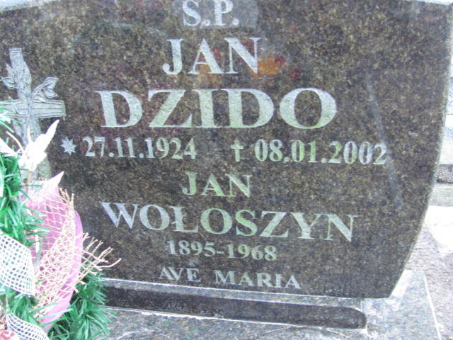 Jan Wołoszyn 1895 Wolin - Grobonet - Wyszukiwarka osób pochowanych