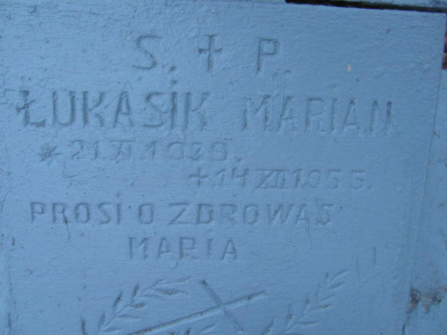 Marian Łukasik 1929 Wolin - Grobonet - Wyszukiwarka osób pochowanych