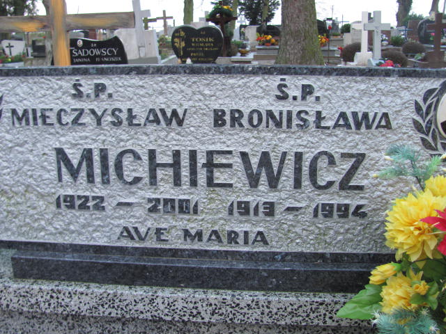 Mieczysław Michiewicz 1922 Wolin - Grobonet - Wyszukiwarka osób pochowanych