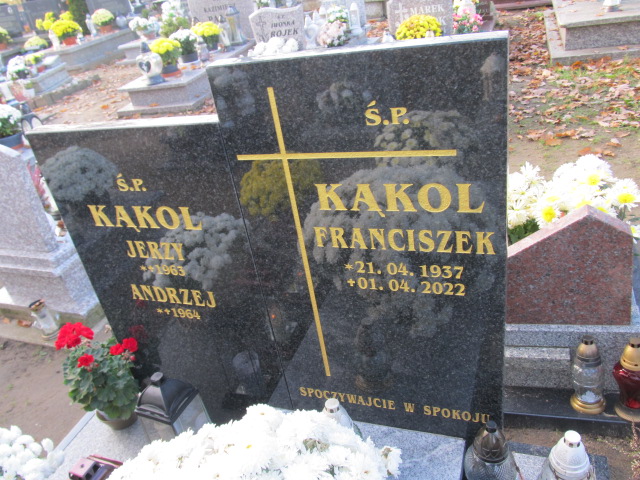 Franciszek Kąkol 1937 Wolin - Grobonet - Wyszukiwarka osób pochowanych
