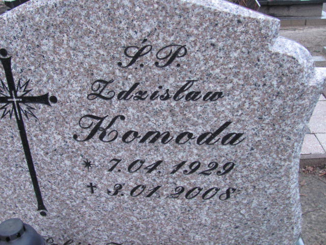 Zdzisław Komoda 1929 Wolin - Grobonet - Wyszukiwarka osób pochowanych