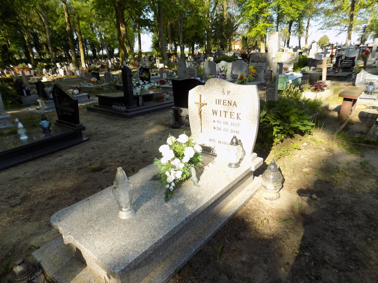 Grób Irena Witek