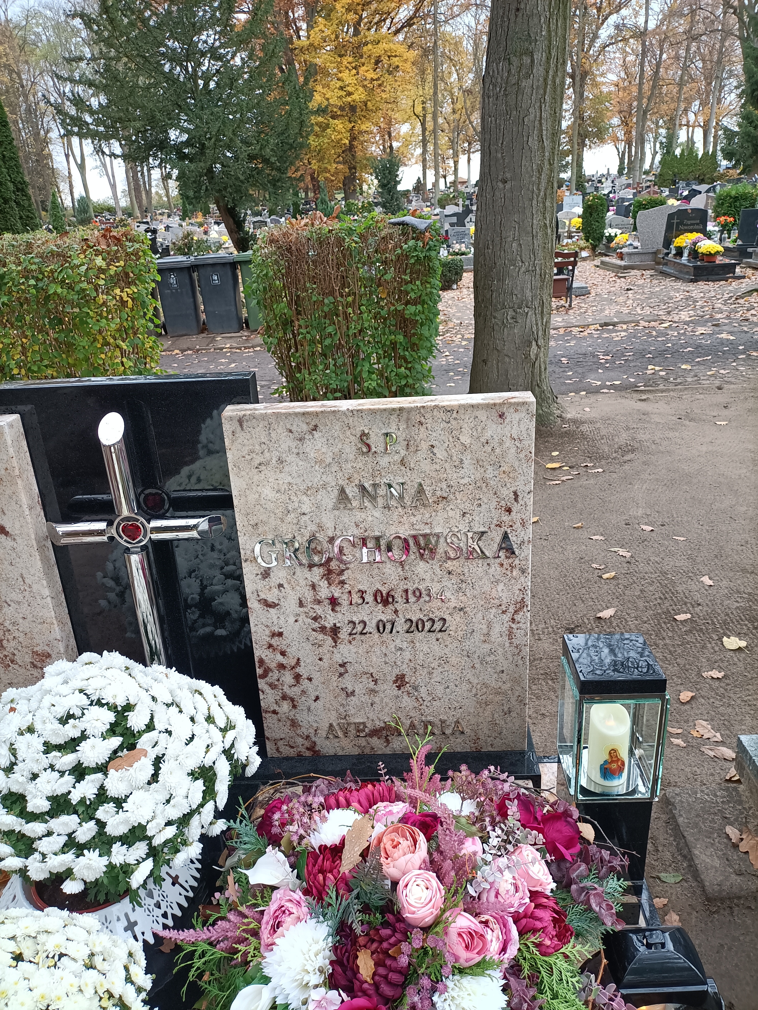 Anna Grochowska 1934 Wolin - Grobonet - Wyszukiwarka osób pochowanych