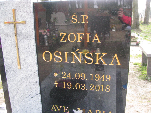 Osińska 1949 Wolin - Grobonet - Wyszukiwarka osób pochowanych