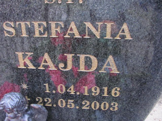 Stefania Kajda 1916 Wolin - Grobonet - Wyszukiwarka osób pochowanych