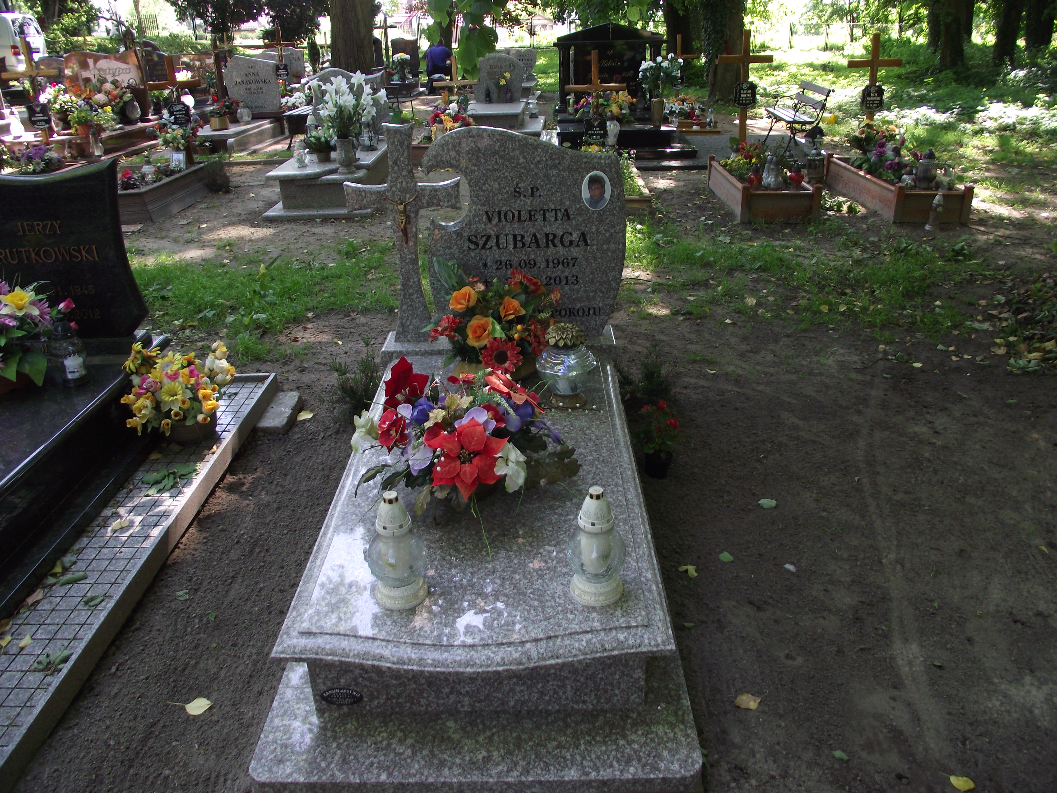 Grób Wioletta Szubarga