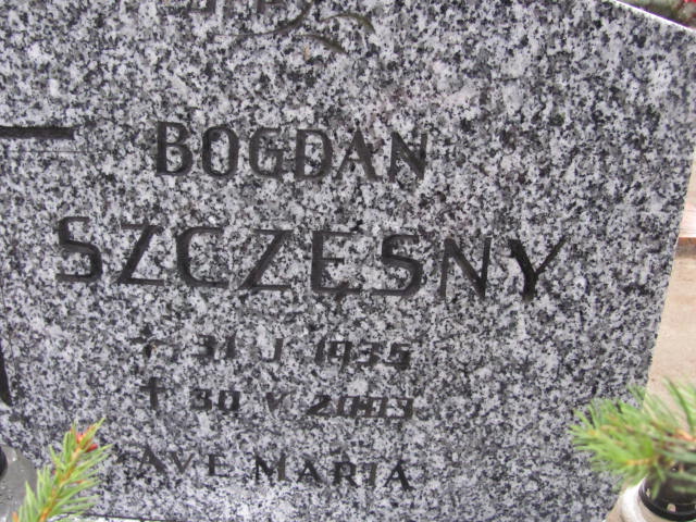 Bogdan Szczęsny 1935 Wolin - Grobonet - Wyszukiwarka osób pochowanych