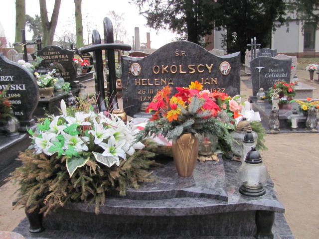 Grób Helena Okólska