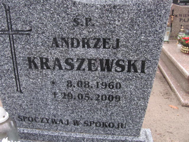 Andrzej Kraszewski 1960 Wolin - Grobonet - Wyszukiwarka osób pochowanych