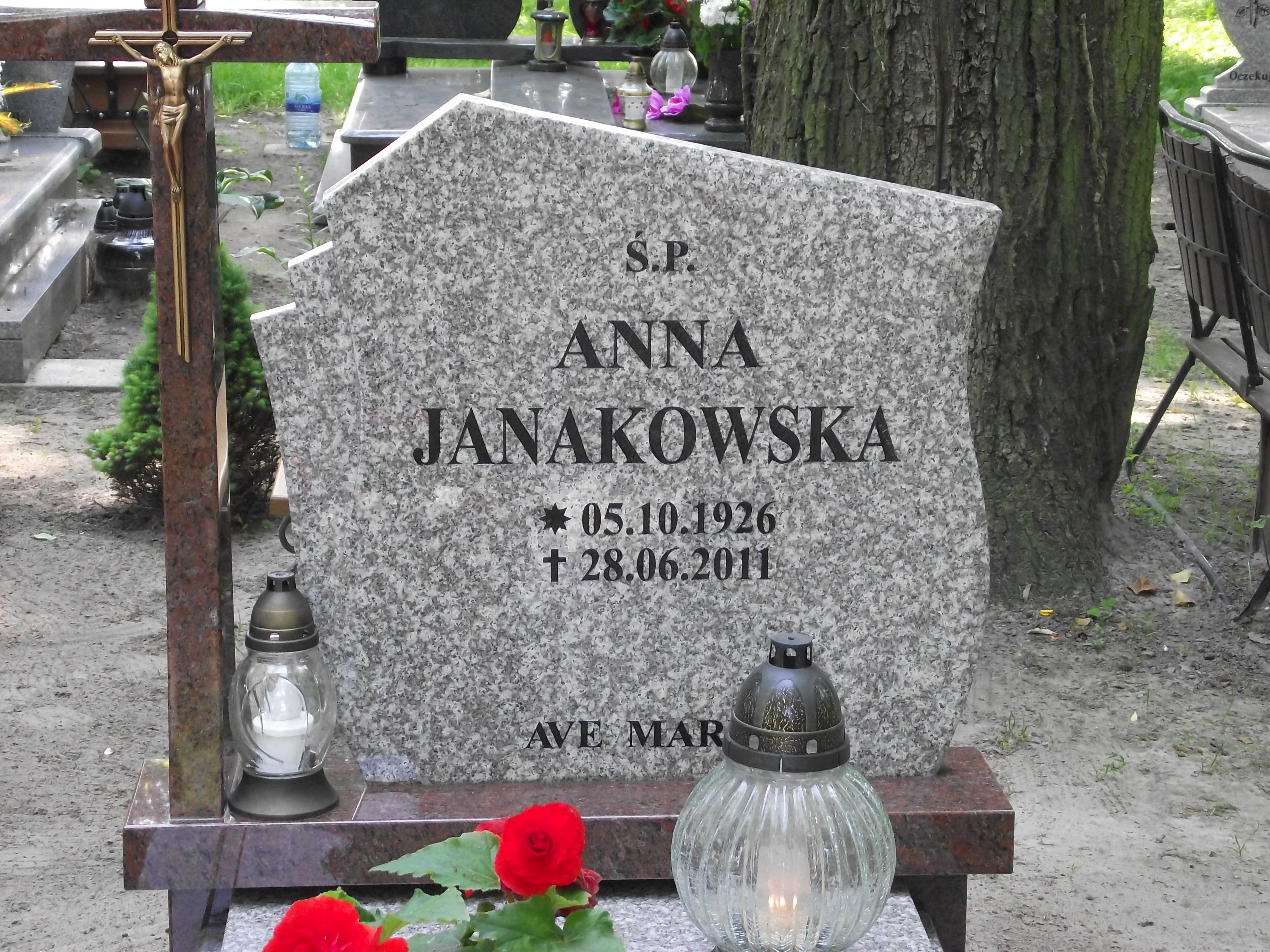 Grób Anna Janakowska
