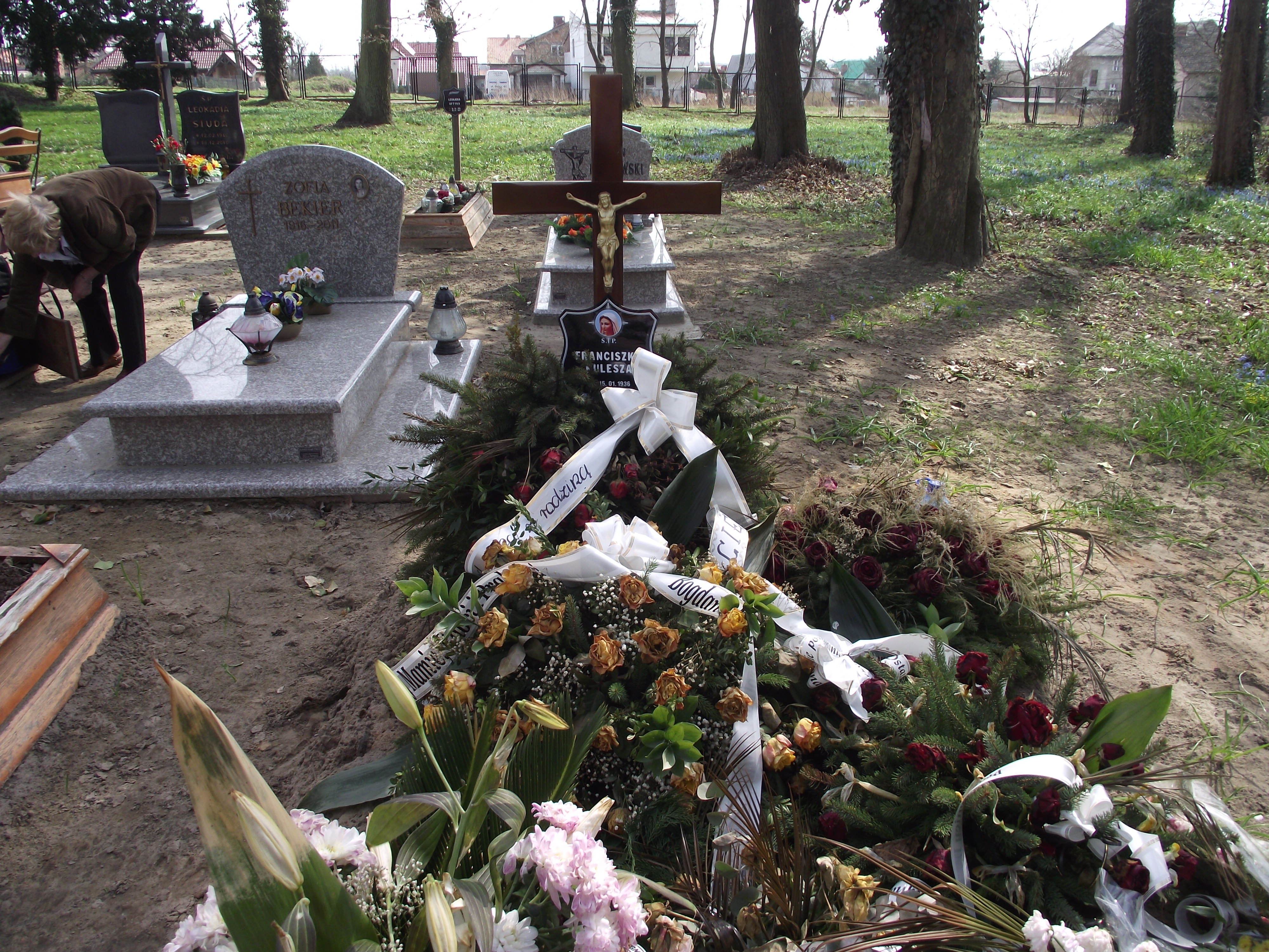 Grób Franciszka Kulesza