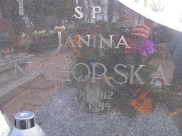 Janina Nahorska 1912 Wolin - Grobonet - Wyszukiwarka osób pochowanych