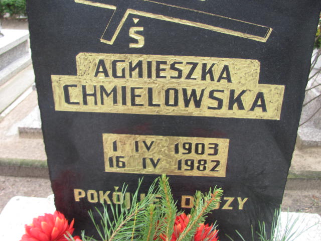Agnieszka Chmielowska 1903 Wolin - Grobonet - Wyszukiwarka osób pochowanych