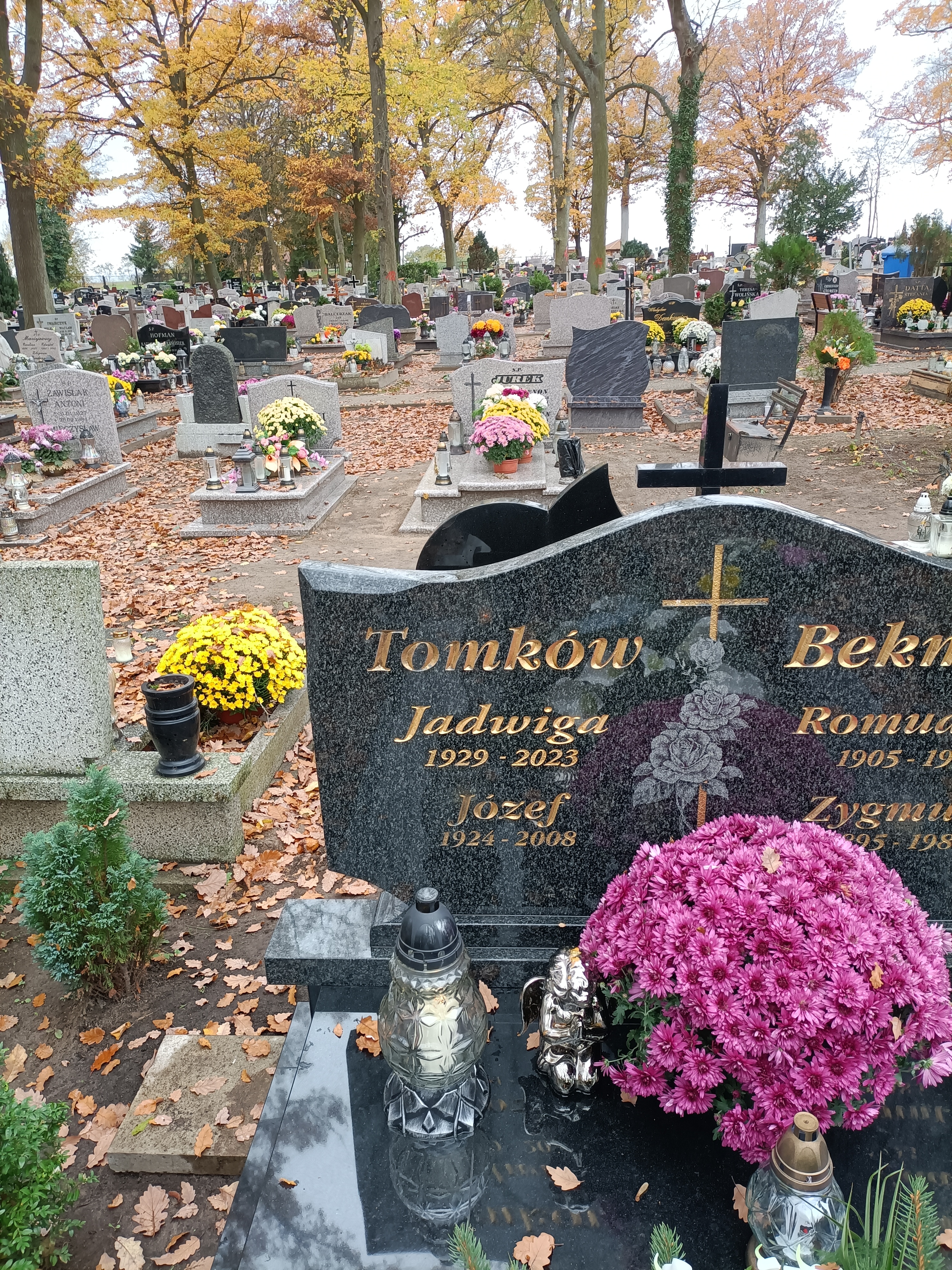 Grób Romualda Bekman