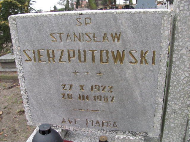 Janina Sierzputowska 1934 Wolin - Grobonet - Wyszukiwarka osób pochowanych