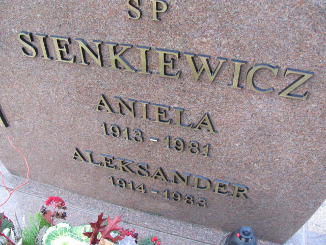 Aniela Sienkiewicz 1913 Wolin - Grobonet - Wyszukiwarka osób pochowanych