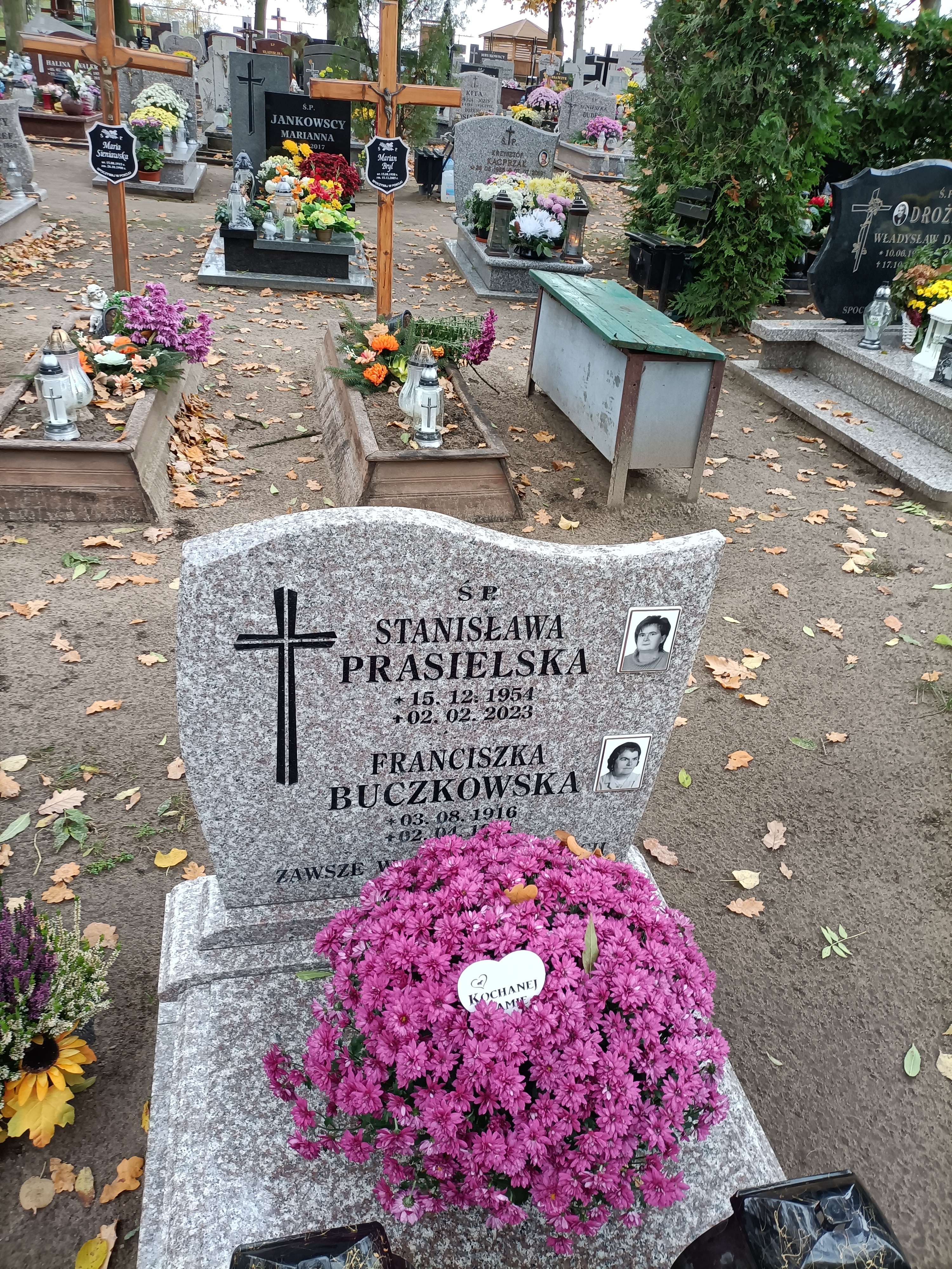 Grób Stanisława Prasielska