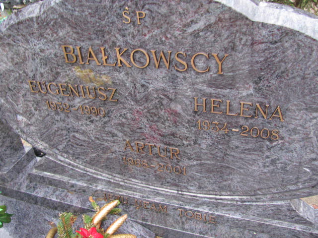 Artur Białkowski 1968 Wolin - Grobonet - Wyszukiwarka osób pochowanych