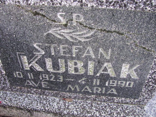 Stefan Kubiak 1923 Wolin - Grobonet - Wyszukiwarka osób pochowanych