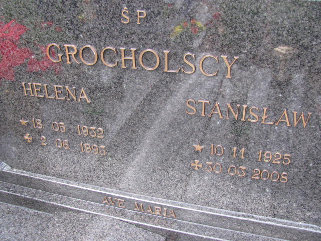 Stanisław Grocholski 1925 Wolin - Grobonet - Wyszukiwarka osób pochowanych