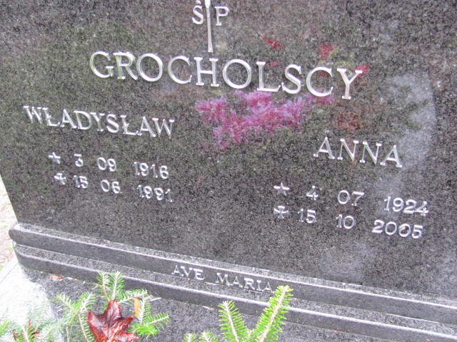 Anna Grocholska 1924 Wolin - Grobonet - Wyszukiwarka osób pochowanych