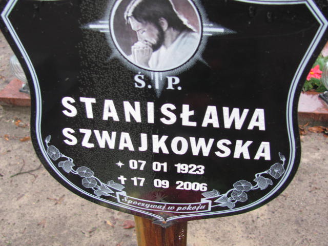 Stanisława Szwajkowska 1923 Wolin - Grobonet - Wyszukiwarka osób pochowanych