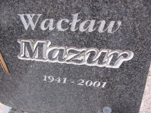 Wacław Mazur 1941 Wolin - Grobonet - Wyszukiwarka osób pochowanych