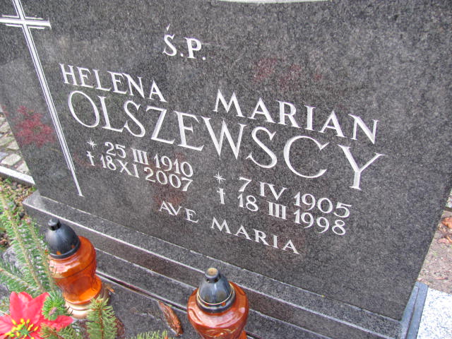 Marian Olszewski 1905 Wolin - Grobonet - Wyszukiwarka osób pochowanych