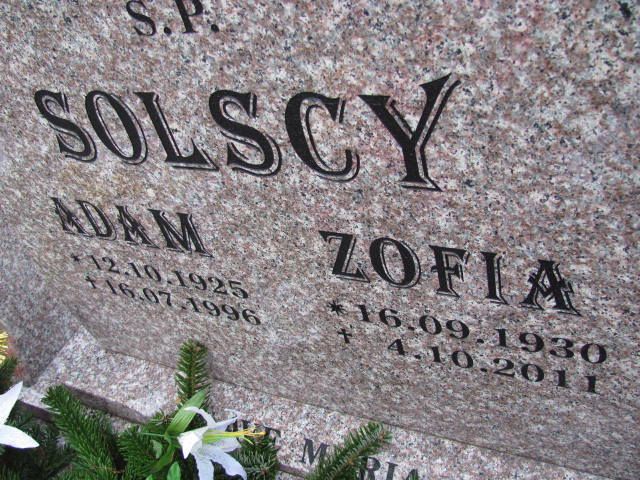 Adam Solski 1925 Wolin - Grobonet - Wyszukiwarka osób pochowanych