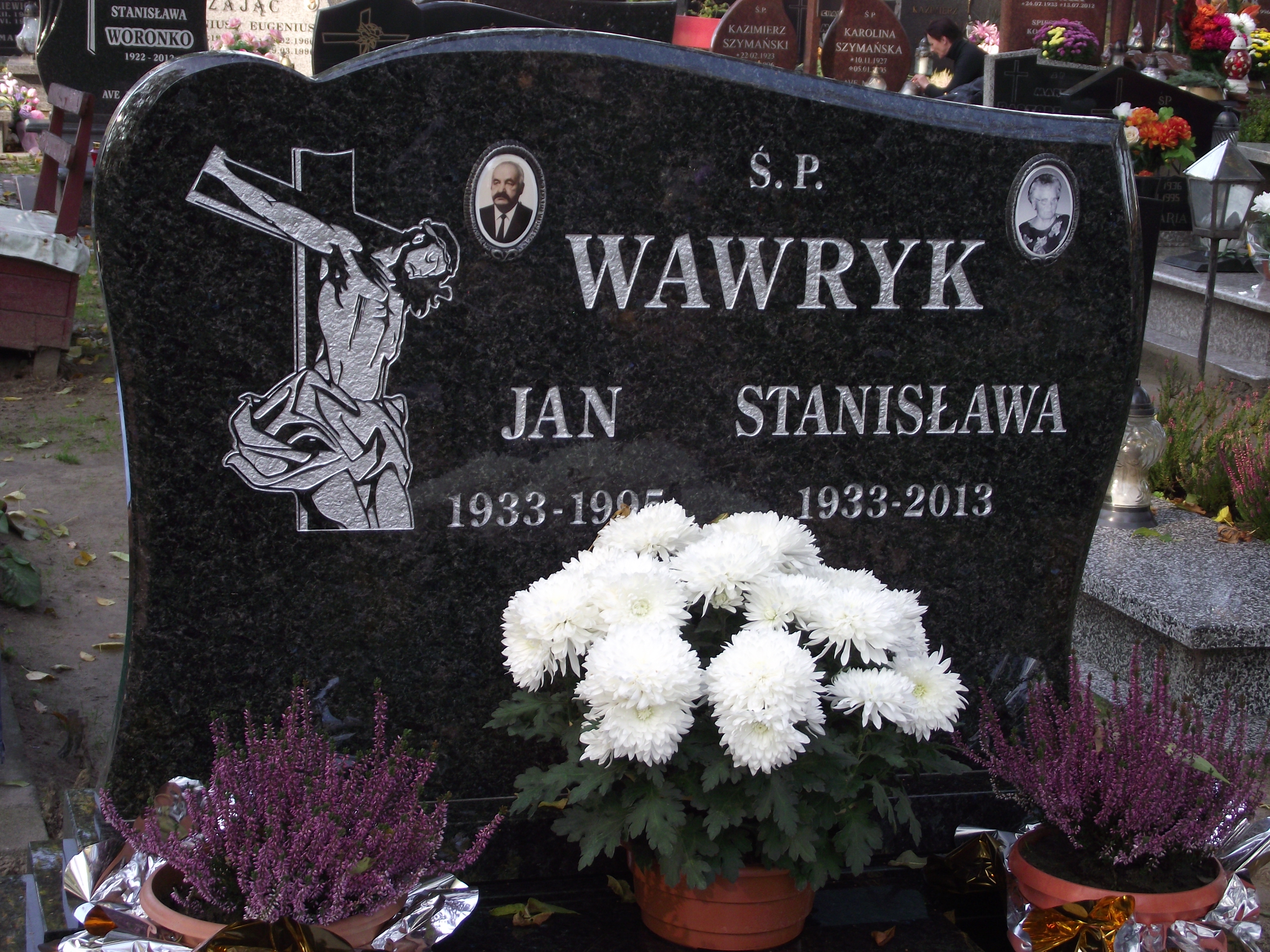 Grób Jan Wawryk