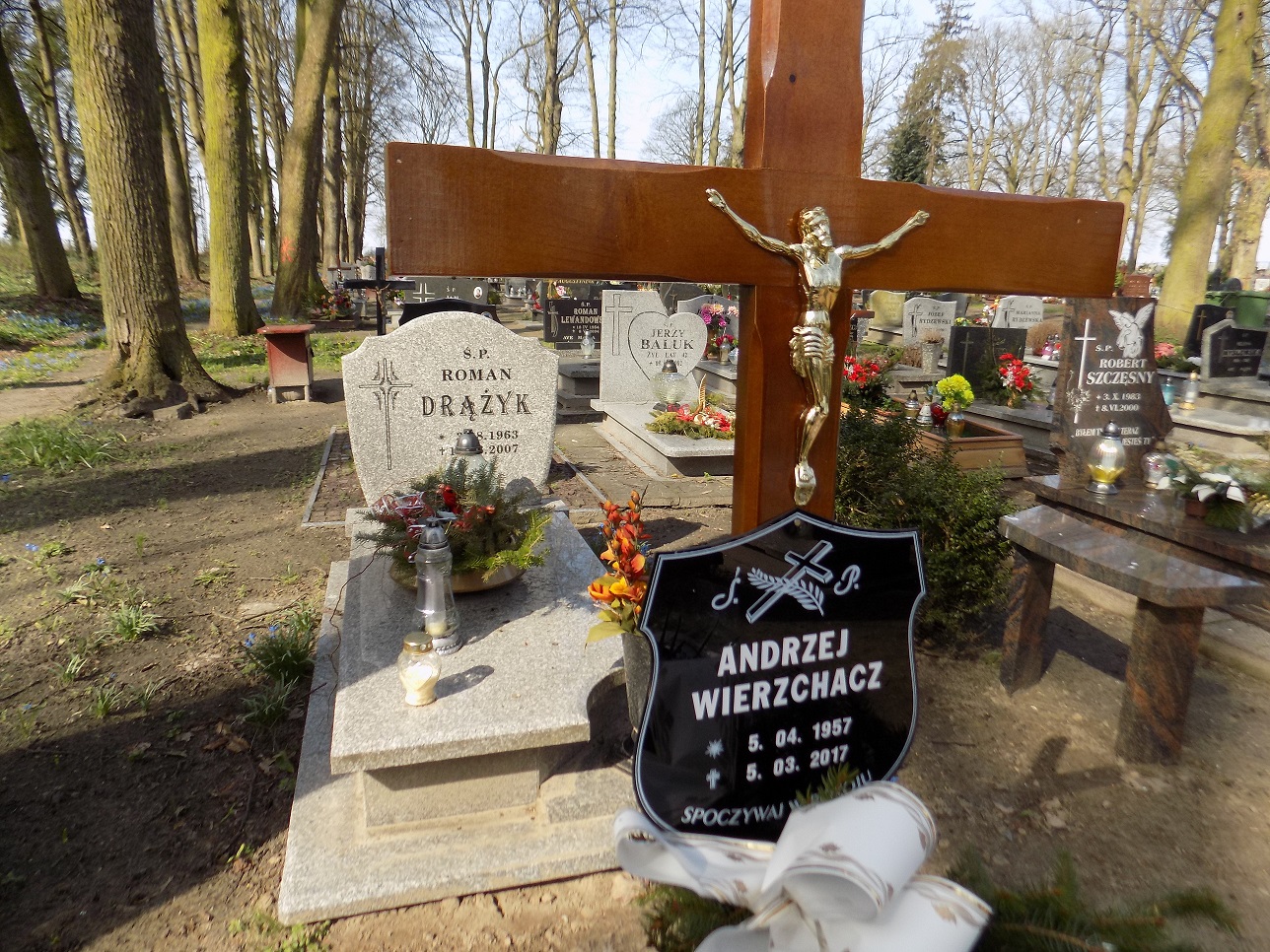 Andrzej Wierzchacz 1957 Wolin - Grobonet - Wyszukiwarka osób pochowanych