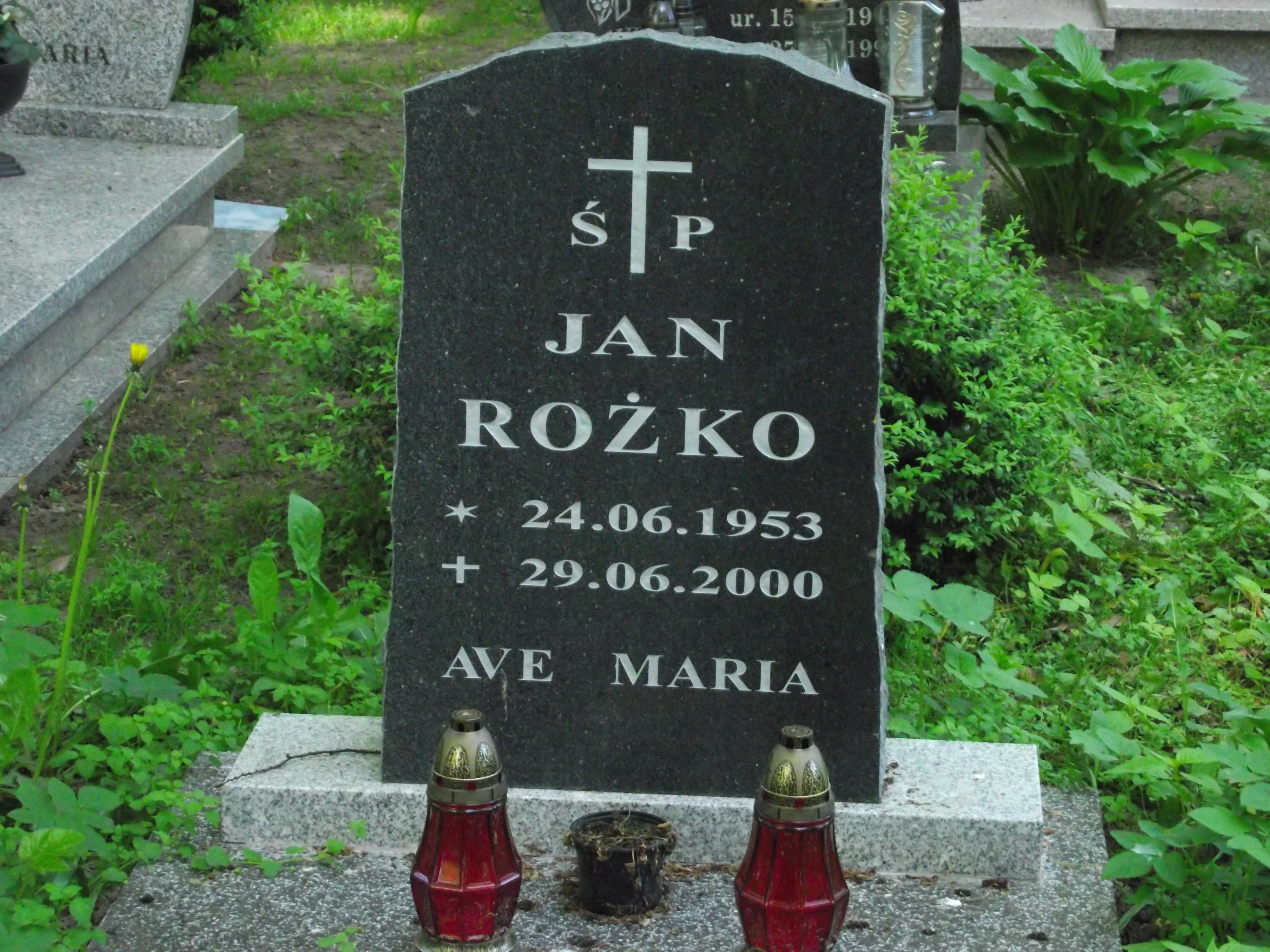 Grób Jan Rożko
