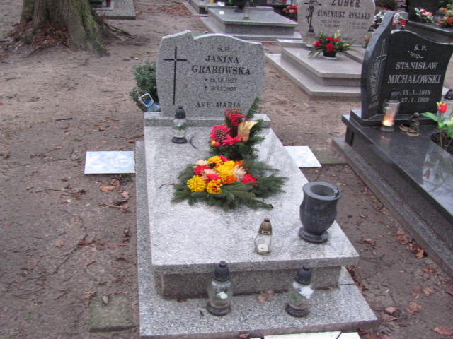 Grób Janina Grabowska