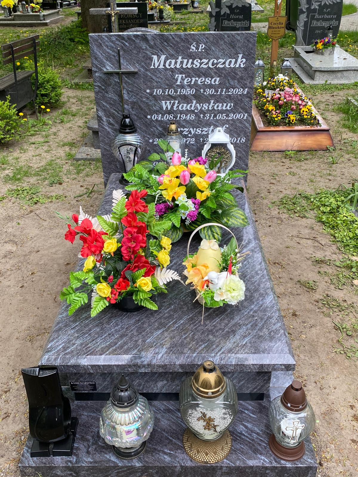 Krzysztof Matuszczak 1972 Wolin - Grobonet - Wyszukiwarka osób pochowanych