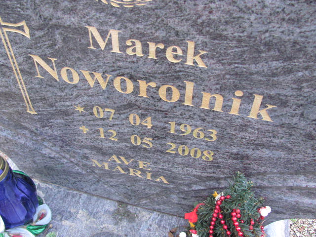 Marek Noworolnik 1963 Wolin - Grobonet - Wyszukiwarka osób pochowanych