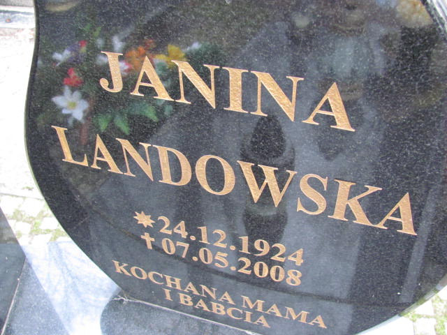 Janina Landowska 1924 Wolin - Grobonet - Wyszukiwarka osób pochowanych