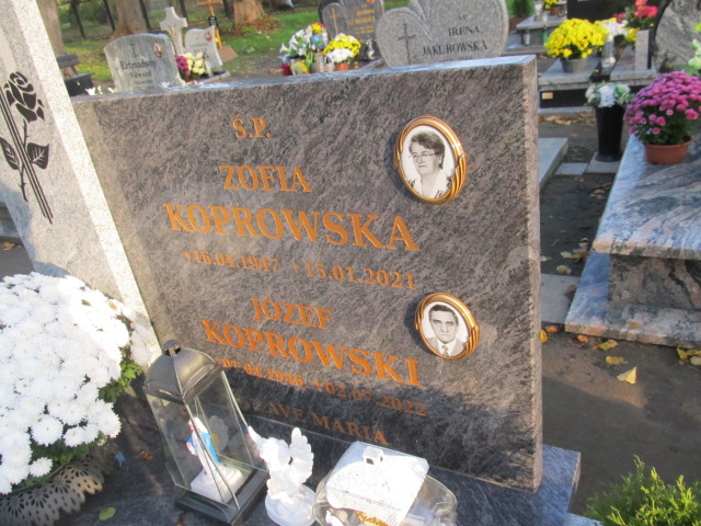 Józef Koprowski 1946 Wolin - Grobonet - Wyszukiwarka osób pochowanych