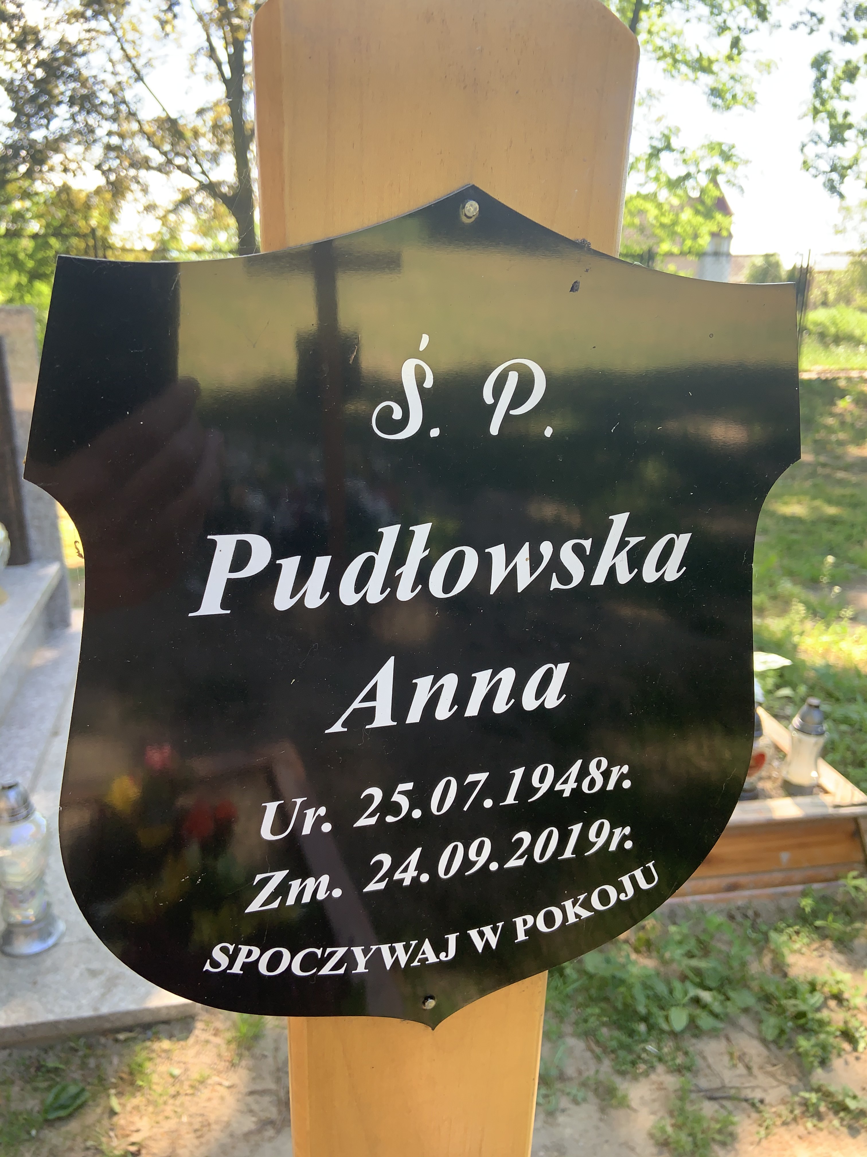 Anna Pudłowska 1948 Wolin - Grobonet - Wyszukiwarka osób pochowanych