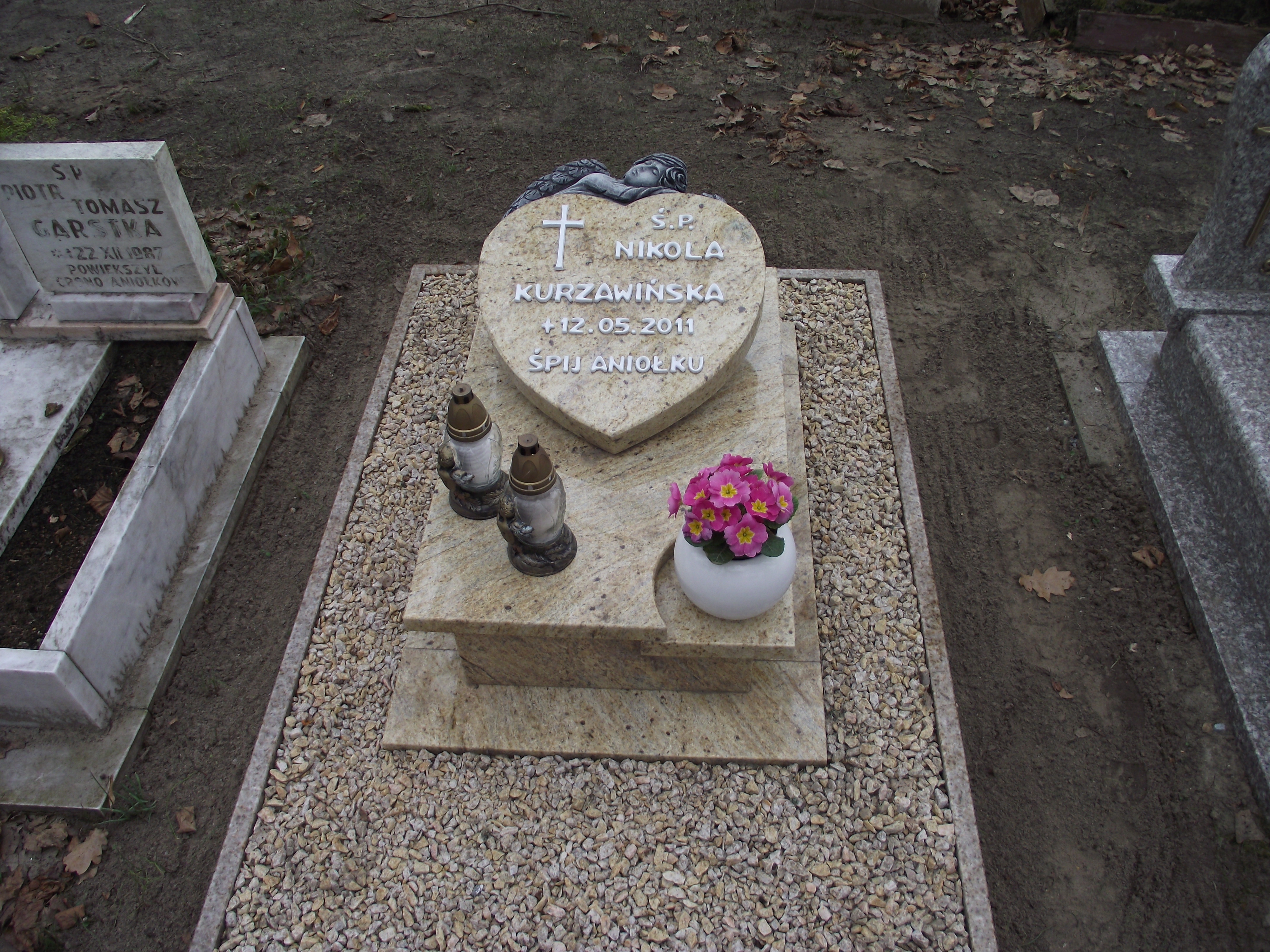 Grób Nikola Kurzawińska