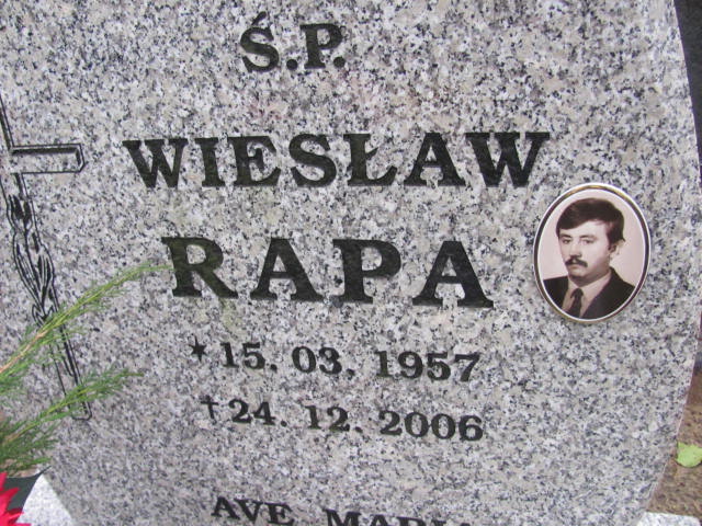 Wiesław Rapa 1957 Wolin - Grobonet - Wyszukiwarka osób pochowanych