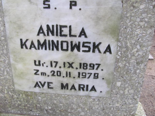 Anita Kaminowska 1897 Wolin - Grobonet - Wyszukiwarka osób pochowanych