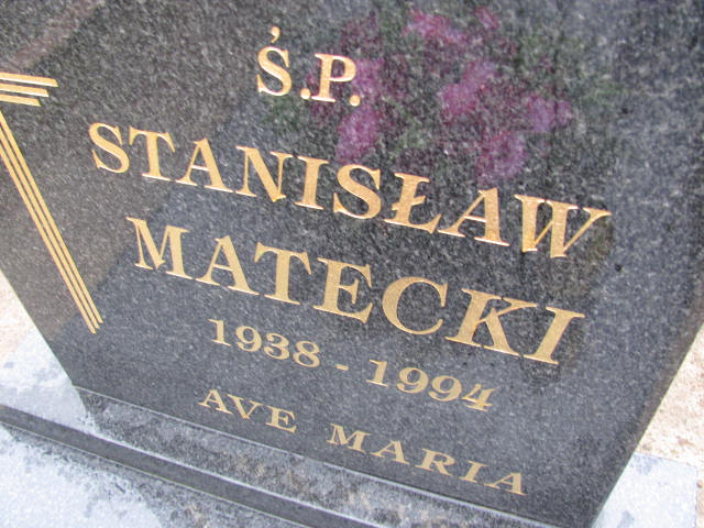 Stanisław Matecki 1938 Wolin - Grobonet - Wyszukiwarka osób pochowanych
