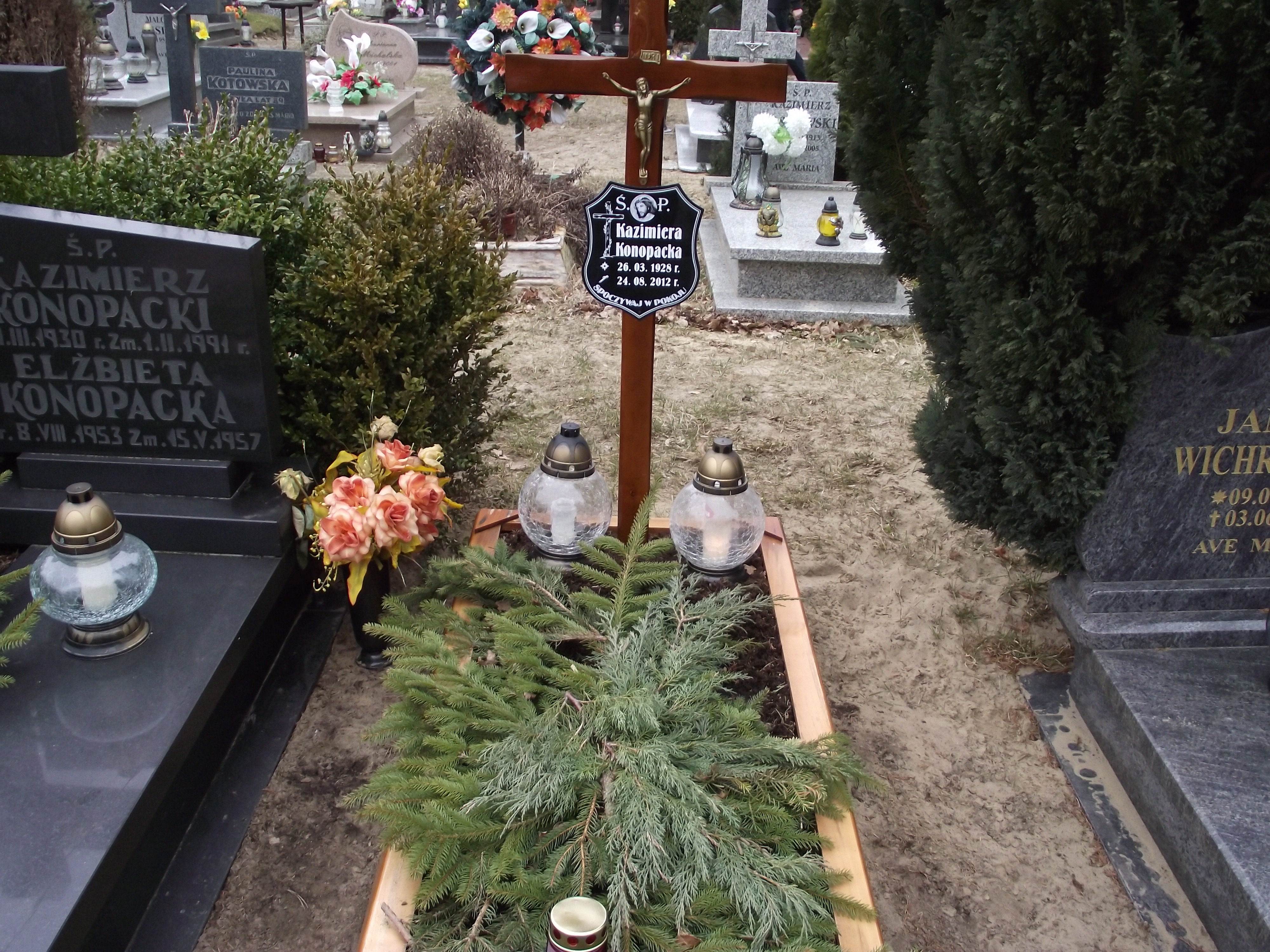 Grób Kazimiera Konopacka